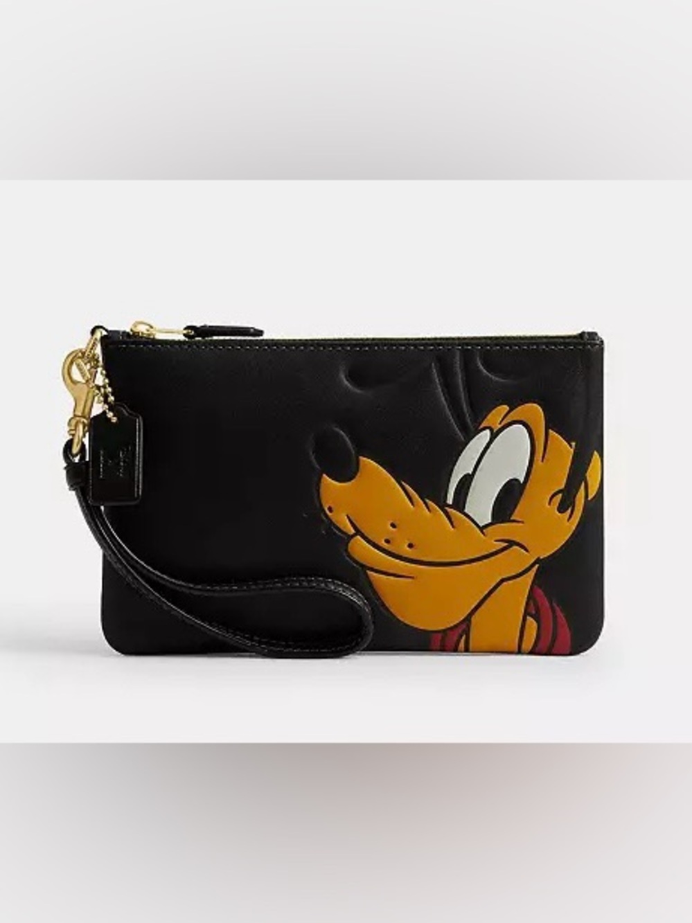 Coach Disney X Coach Essential Small Wristlet
With Pluto